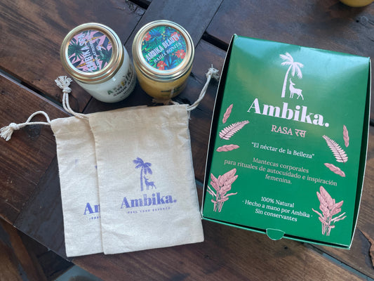 Pack: 4 Mantecas Corporales a Elección + Guía de Alimentación Femenina by Indigo