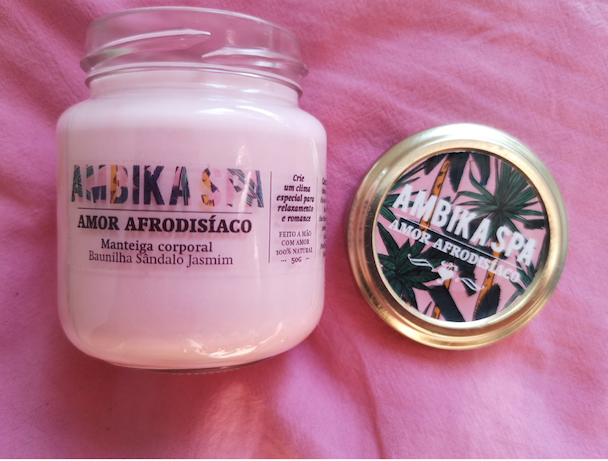 Manteca corporal "Afrodisiaca" Jazmín, Vainilla & Sándalo