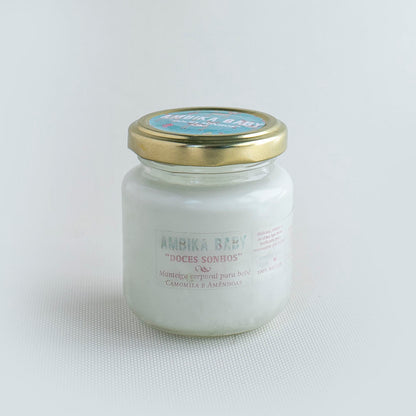 Manteca corporal "Baby Ambika, dulces sueños" Manzanilla & Almendras